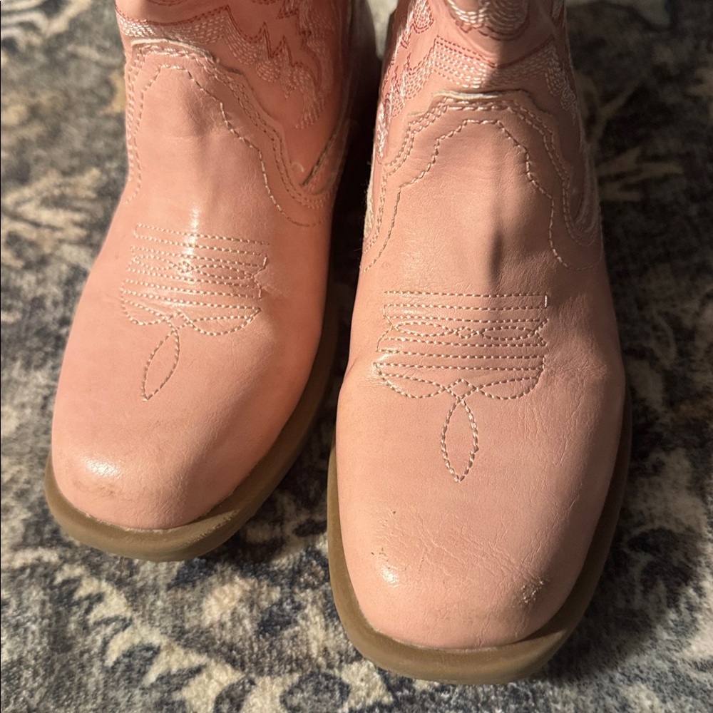 Dream Pairs Toddler Girls Cowboy Boots - Picture 5 of 8
